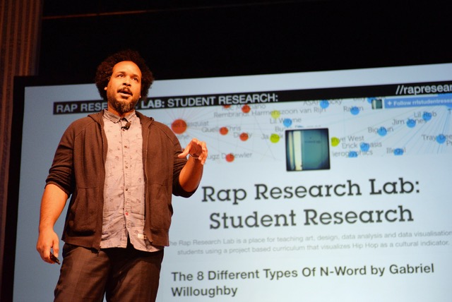 Postdoctoral Fellow Tahir Hemphill: Rap Research Lab Exhibition